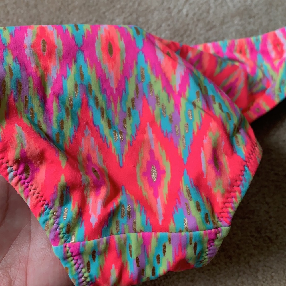 Multicolor strapless bikini - Picture 6 of 6